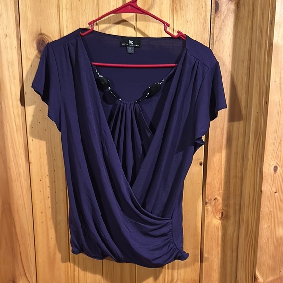 IZ BYER CALIFORNIA Purple Women's Top - Picture 1 of 5